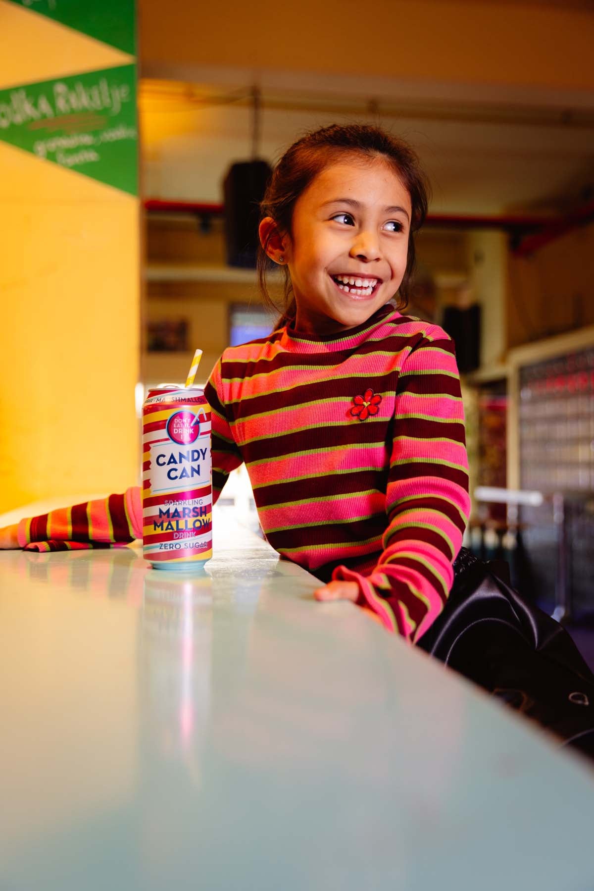 T-shirt met lange mouwen | AOP Multi Stripe