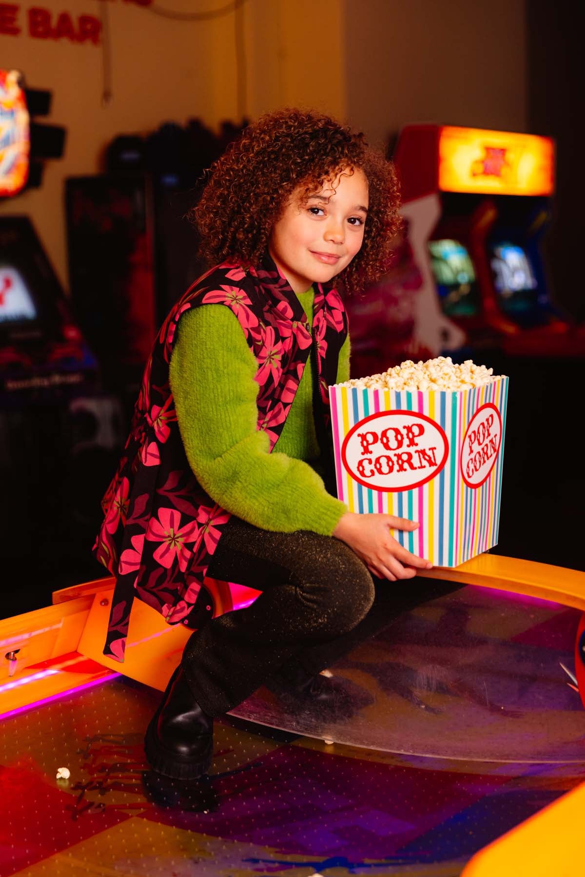 BODYWARMER | AOP Pink Flower