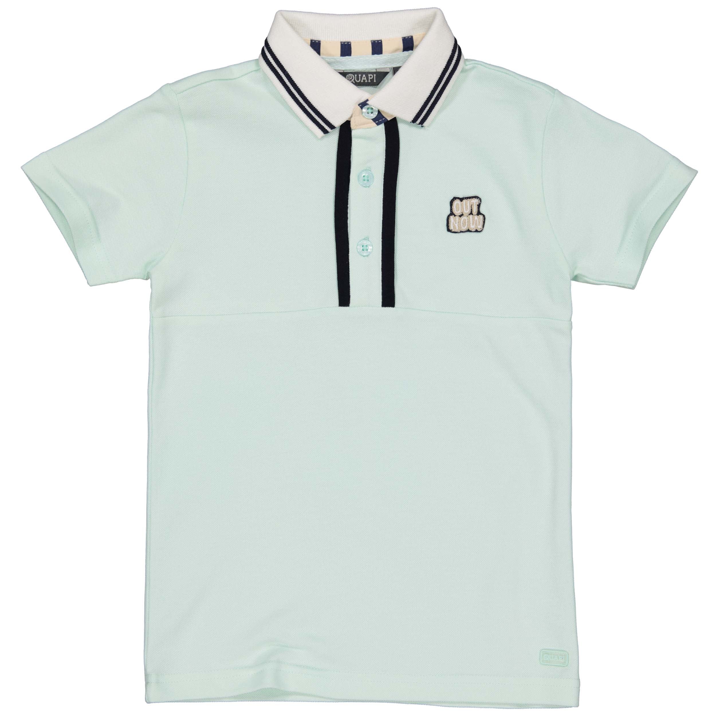 Shortsleeve Polo | Aqua Blue