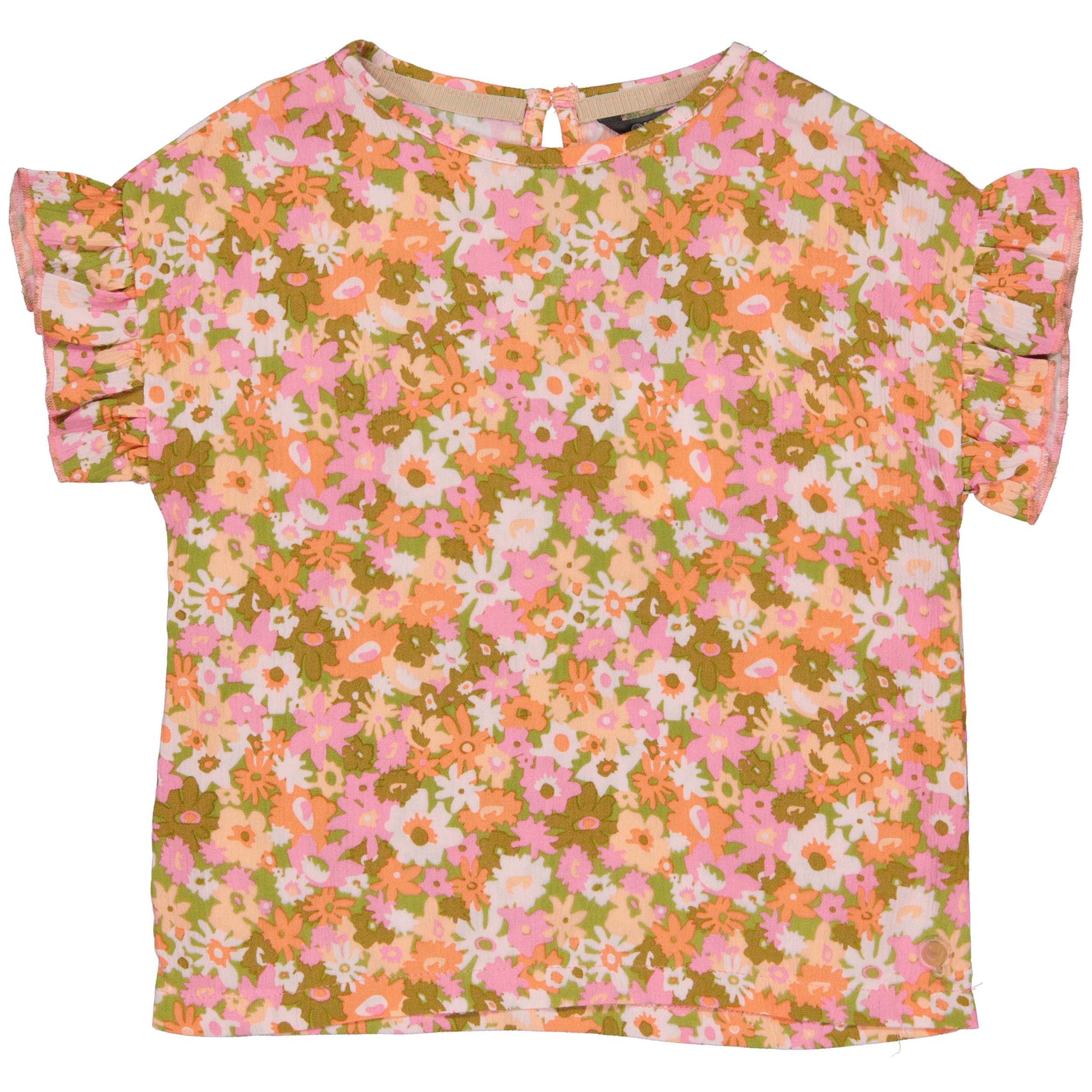 Blouse | AOP Pink Flower
