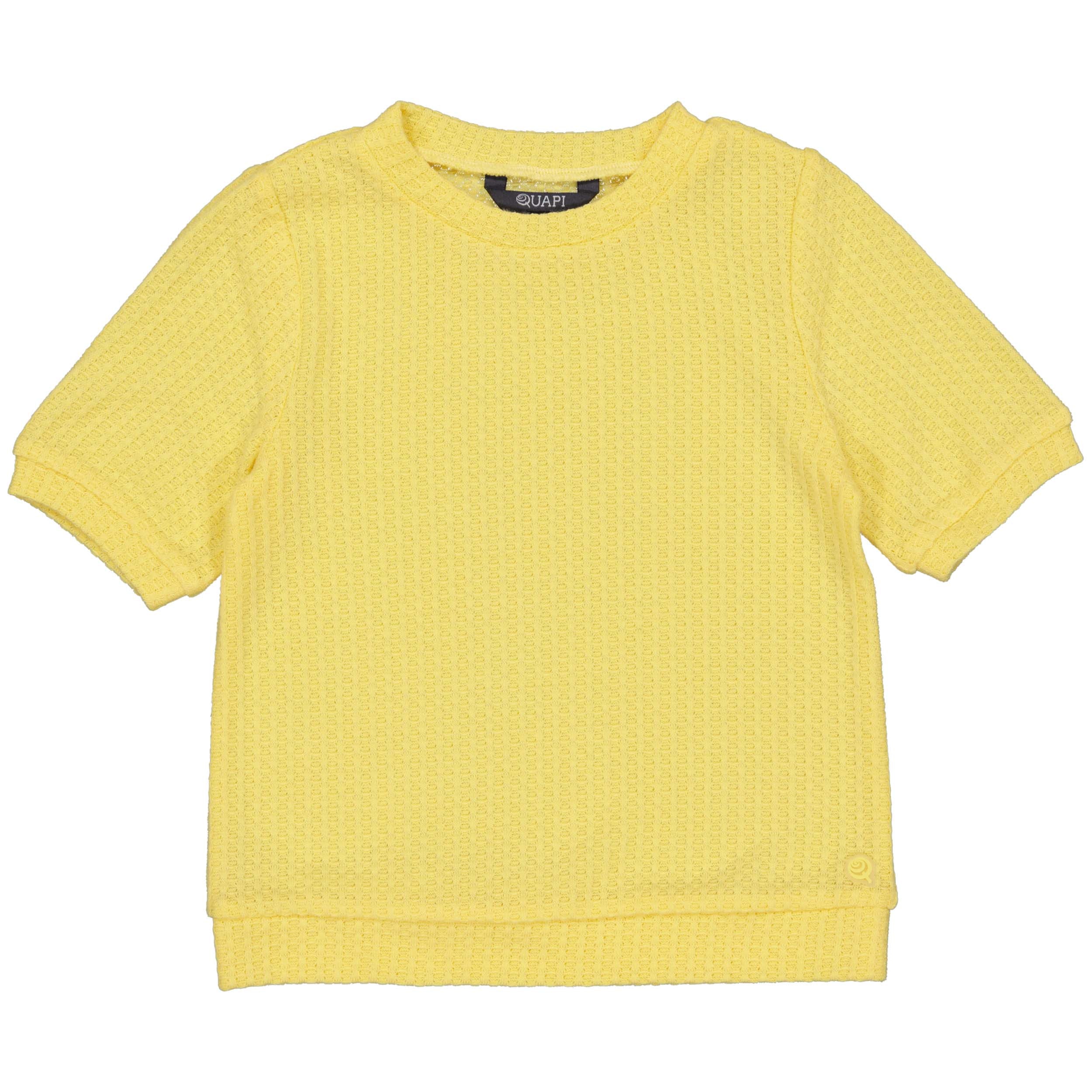 Knitted top | Soft Yellow