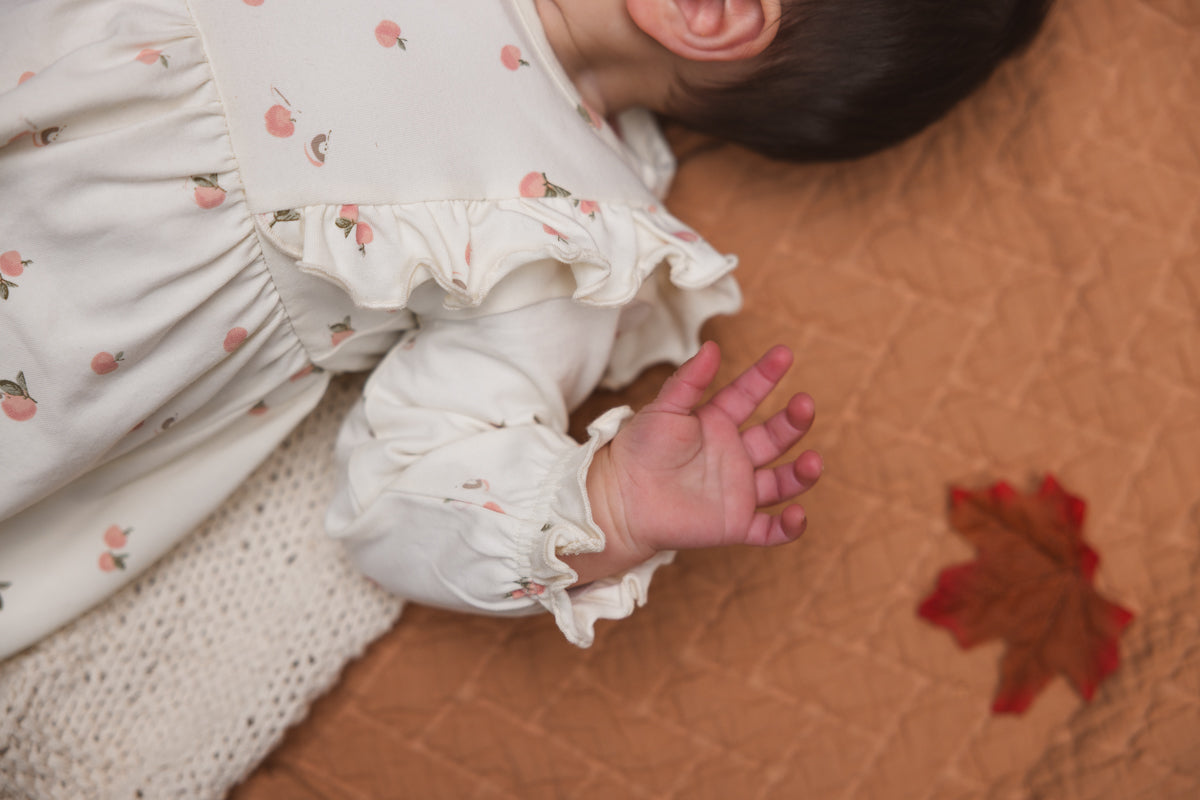 Jurk créme | AOP Cream Forms