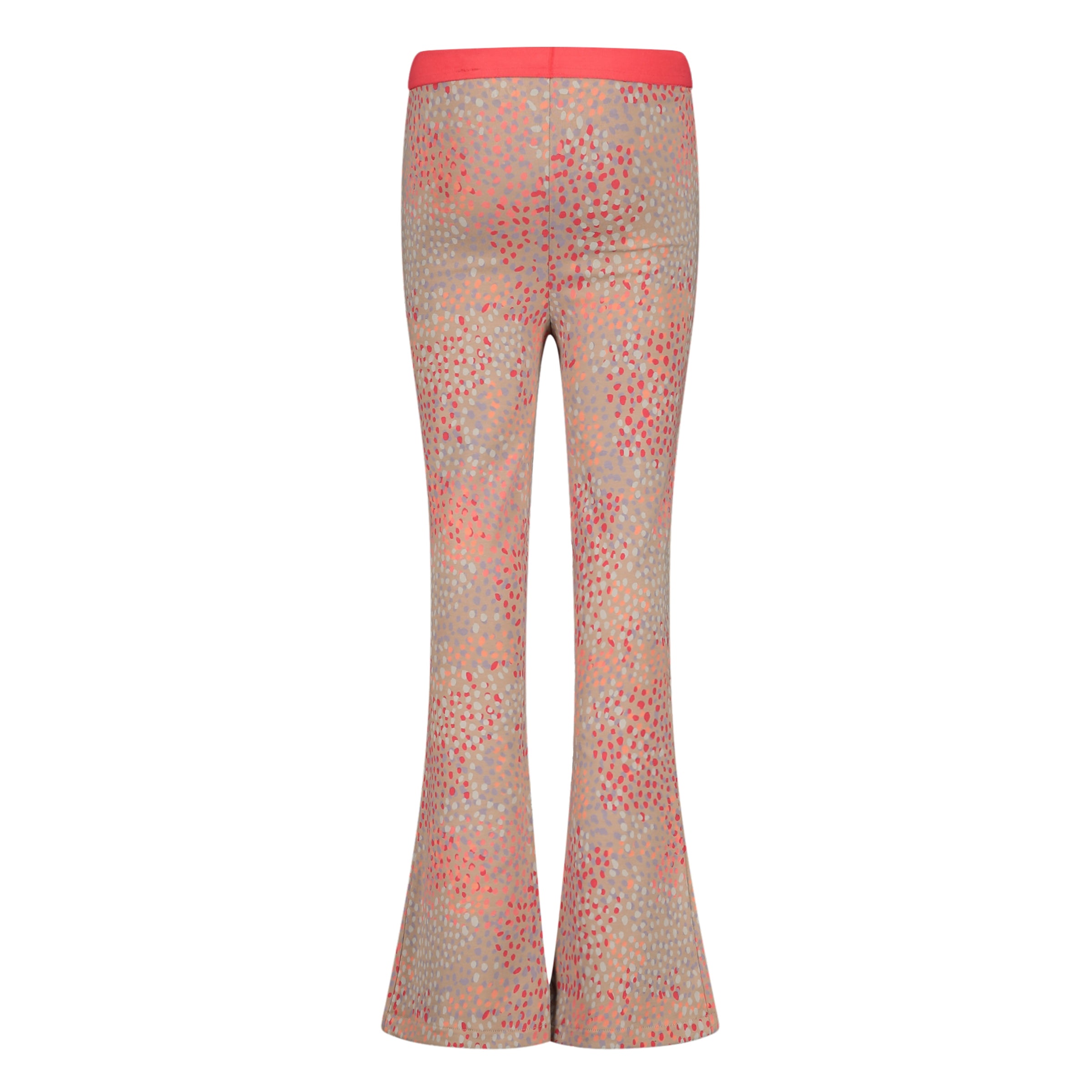 Broek Beige met stippen | AOP Multi Dot