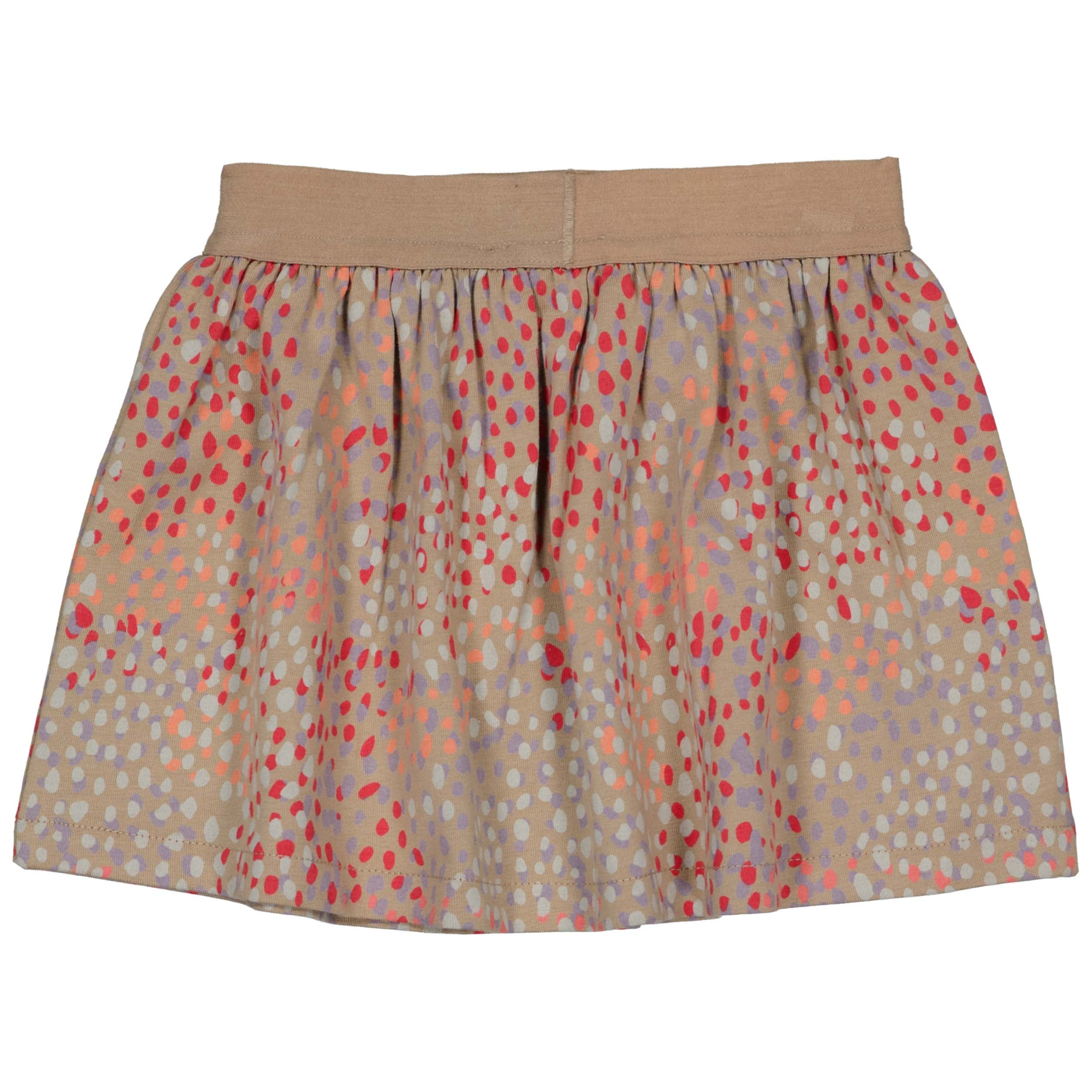 Rok Beige met stippen | AOP Multi Dot