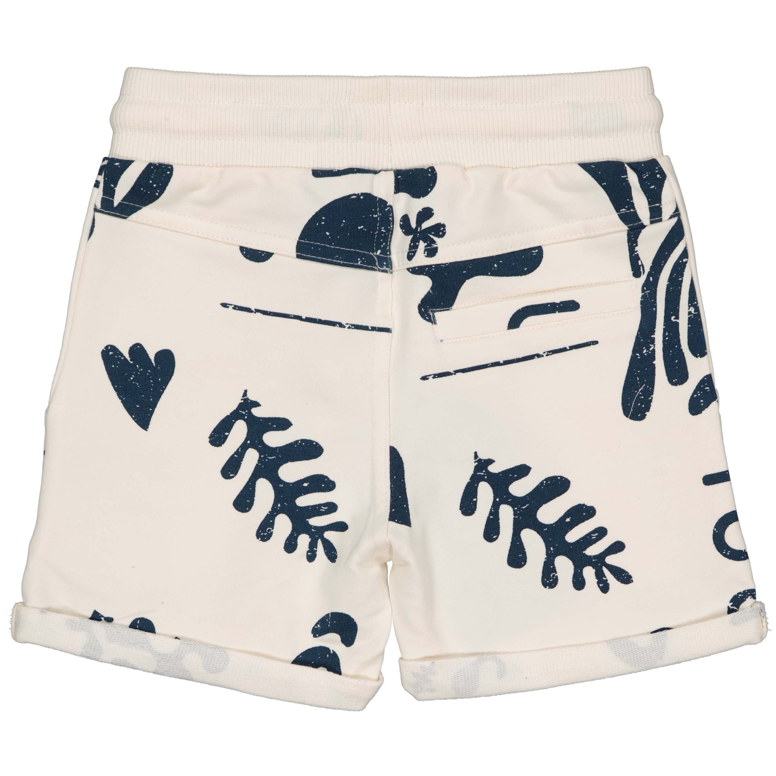Broek Blauw | AOP Blue Graphic