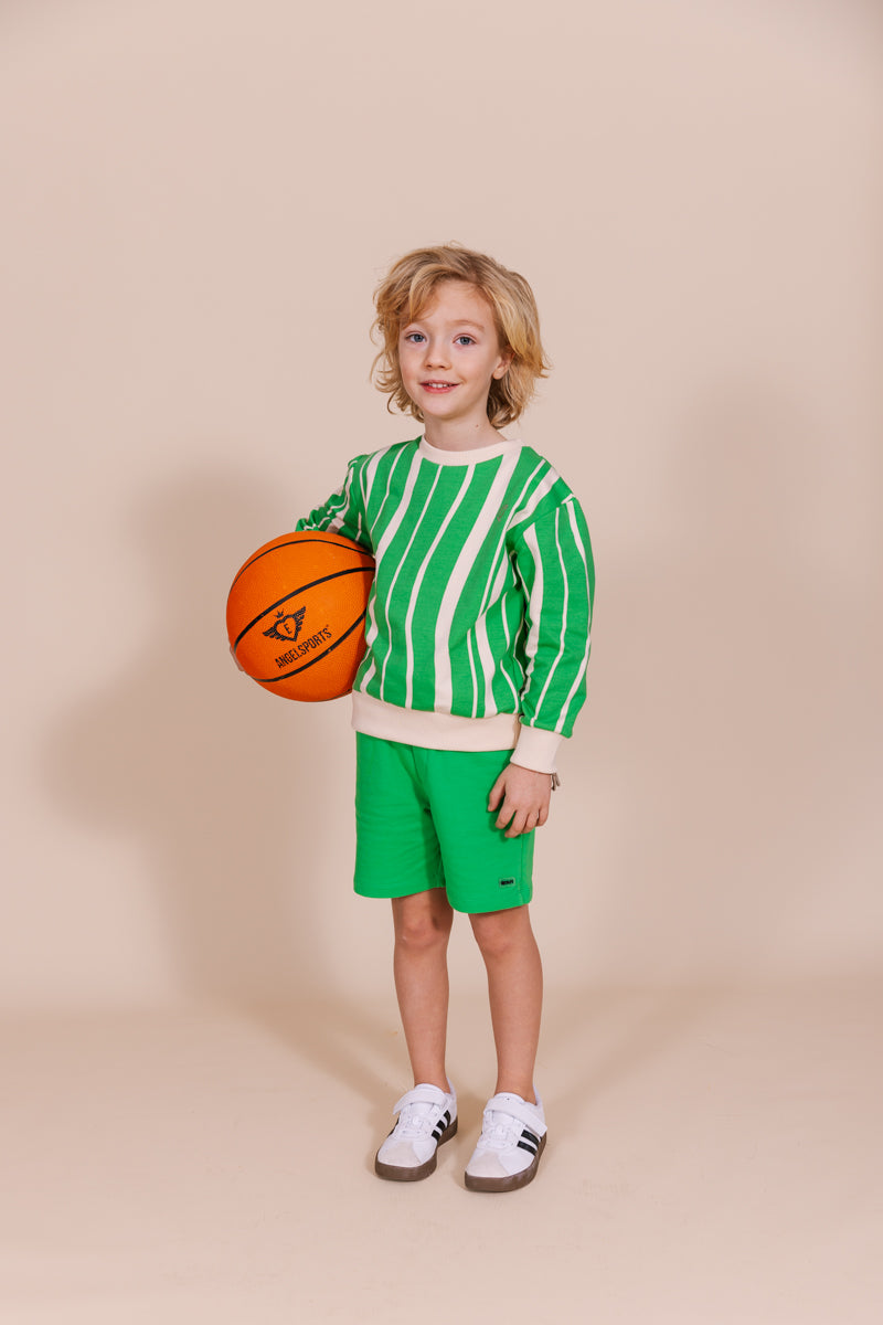 SWEATER | AOP Green Graphic