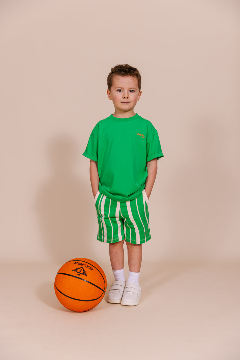 PANTS | AOP Green Graphic