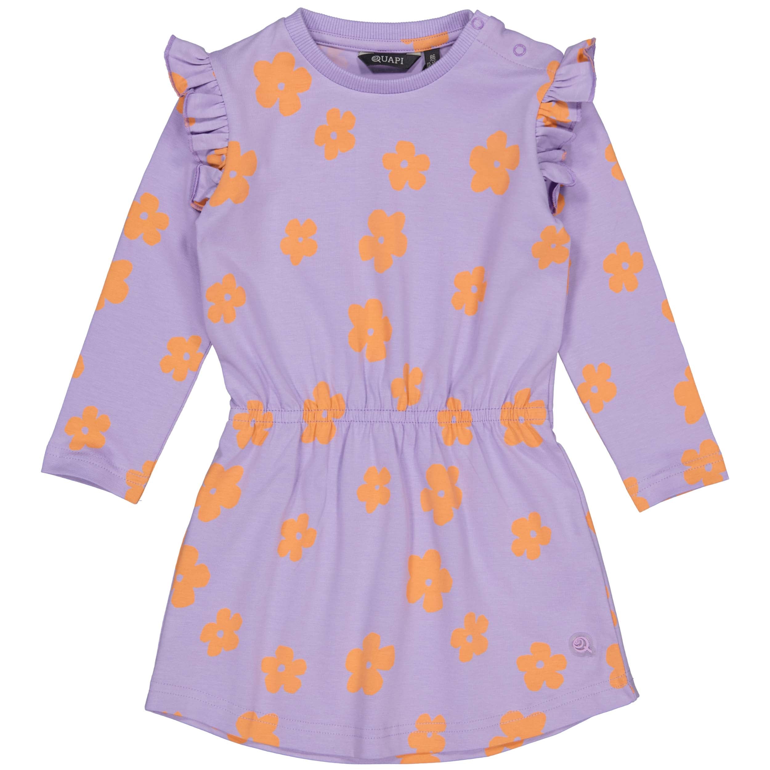 DRESS | AOP Purple Graphic