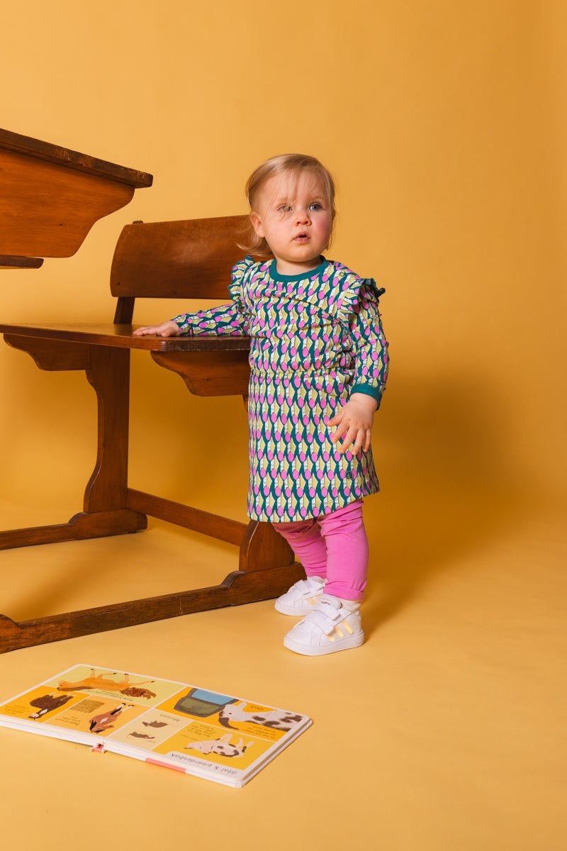 JURK | AOP Blauwe Grafische afbeelding