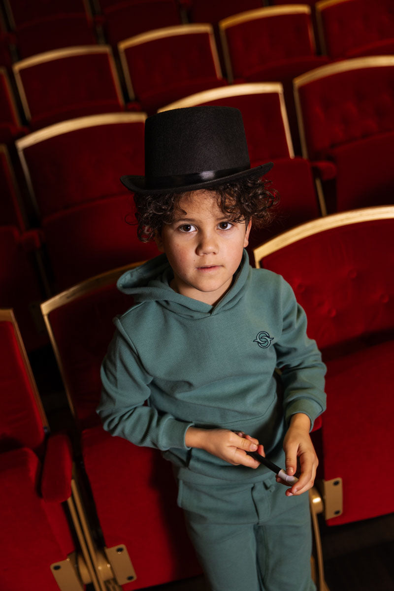 Hooded sweater groen | Green