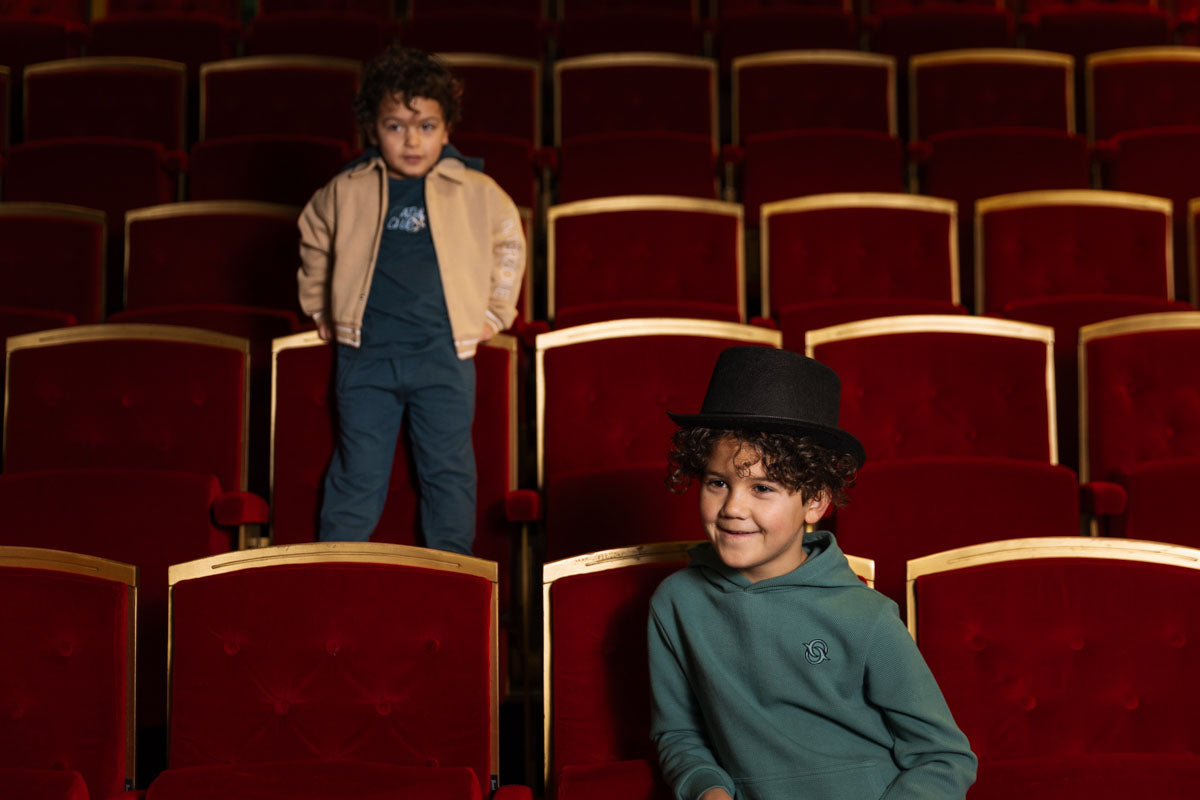 Hooded sweater groen | Green