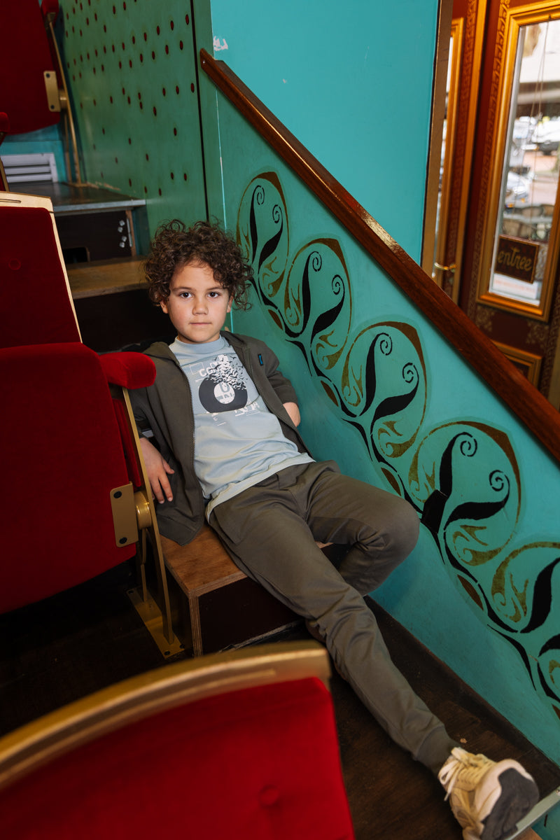 Shirt blauwgrijs | Blue Grey