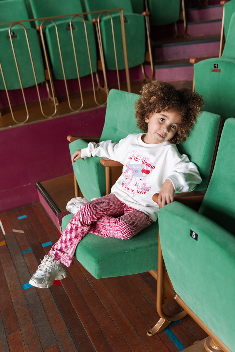 Flairbroek gestreept | AOP Red Stripe