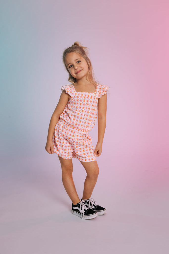 Broek Oranje | AOP Orange Graphic Pants