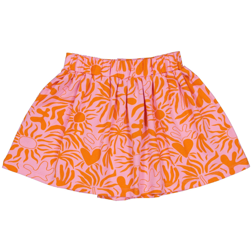Rok Roze | AOP Pink Blush Flower Skirt