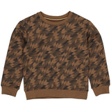 PULLOVER | AOP Brown Graphic