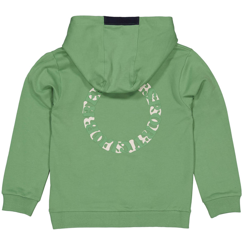 Hooded sweater | Green