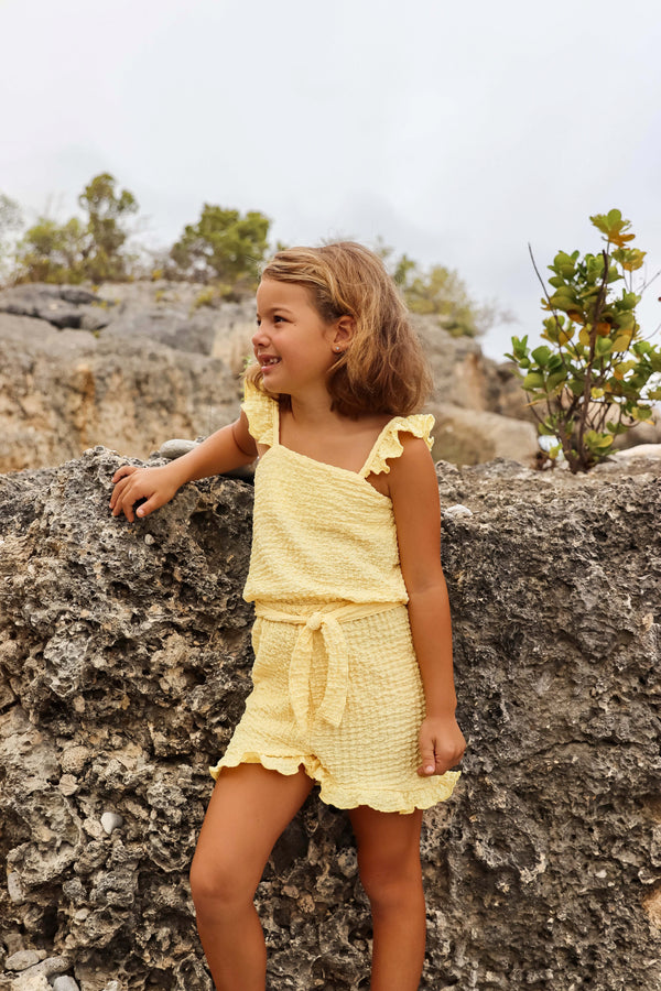 Playsuit | Soft Yellow