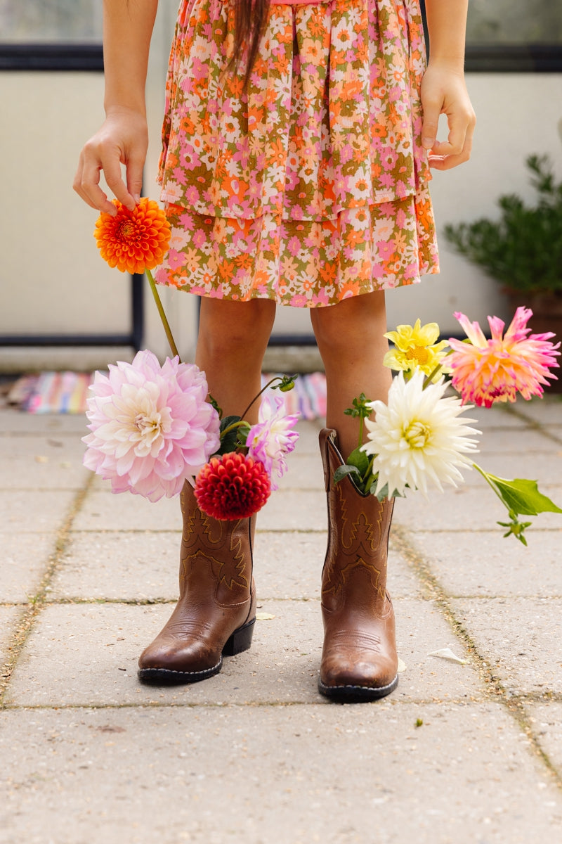 Skirt | AOP Pink Flower