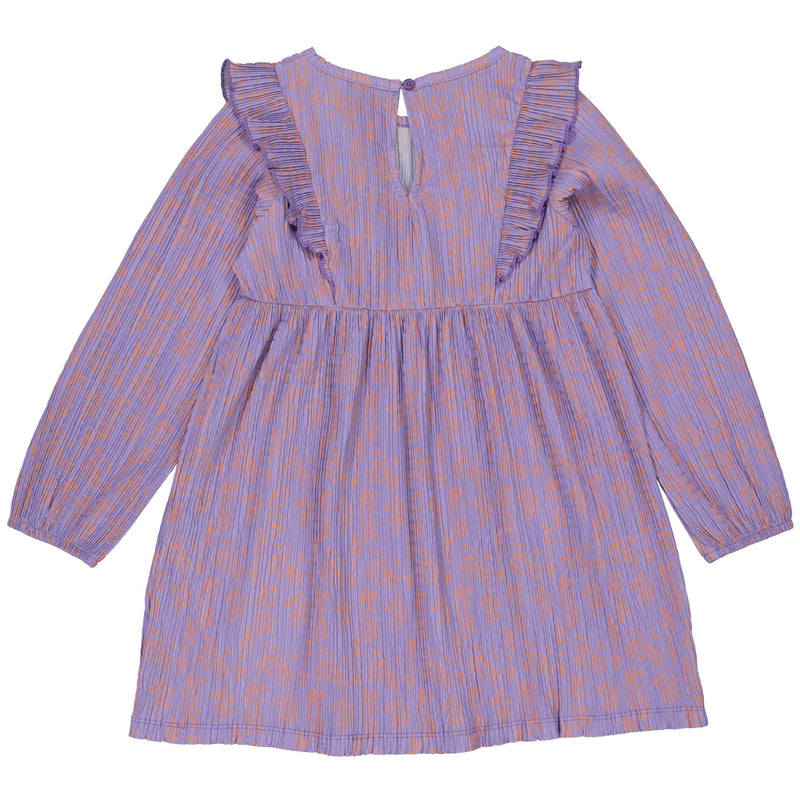 DRESS | AOP Purple Flower