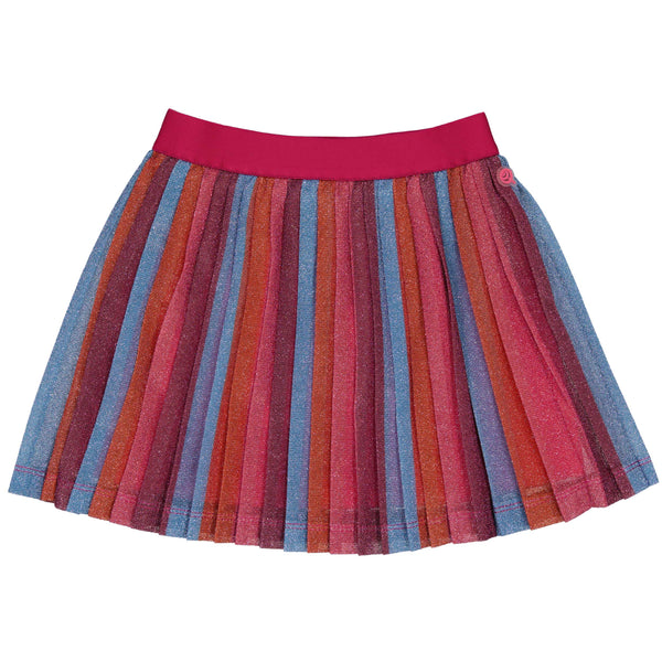 SKIRTS | AOP Soft grey stripe