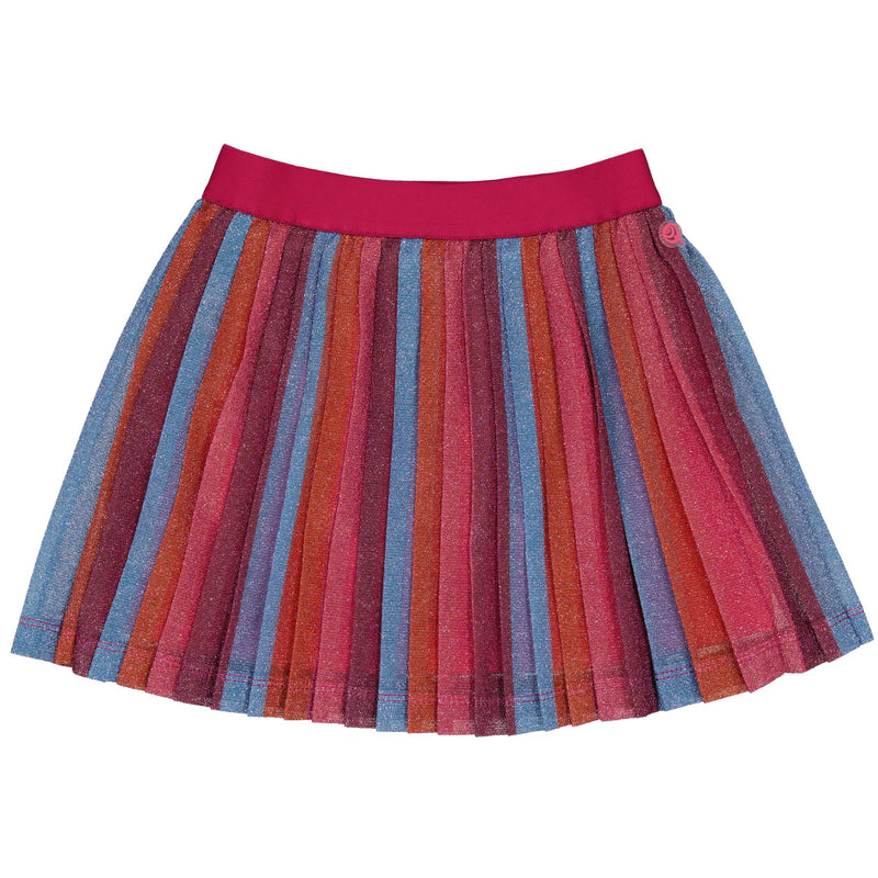 SKIRTS | AOP Soft grey stripe