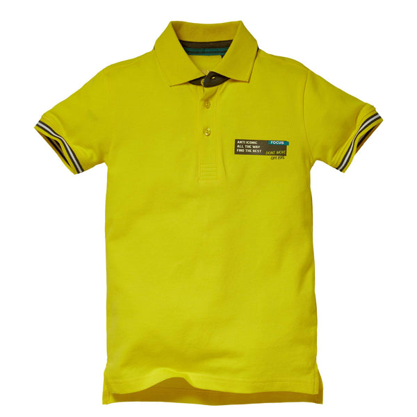 POLO SHORT | Light Yellow