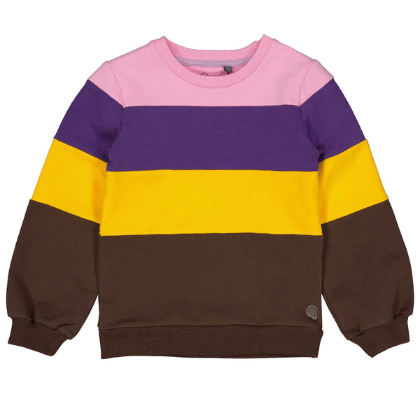 SWEATER | AOP Brown Stripe