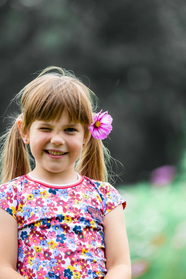 DRESS | AOP Coral flower