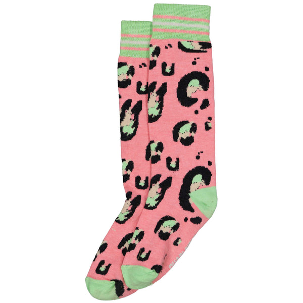 KNEESOCKS | AOP Pink Animal