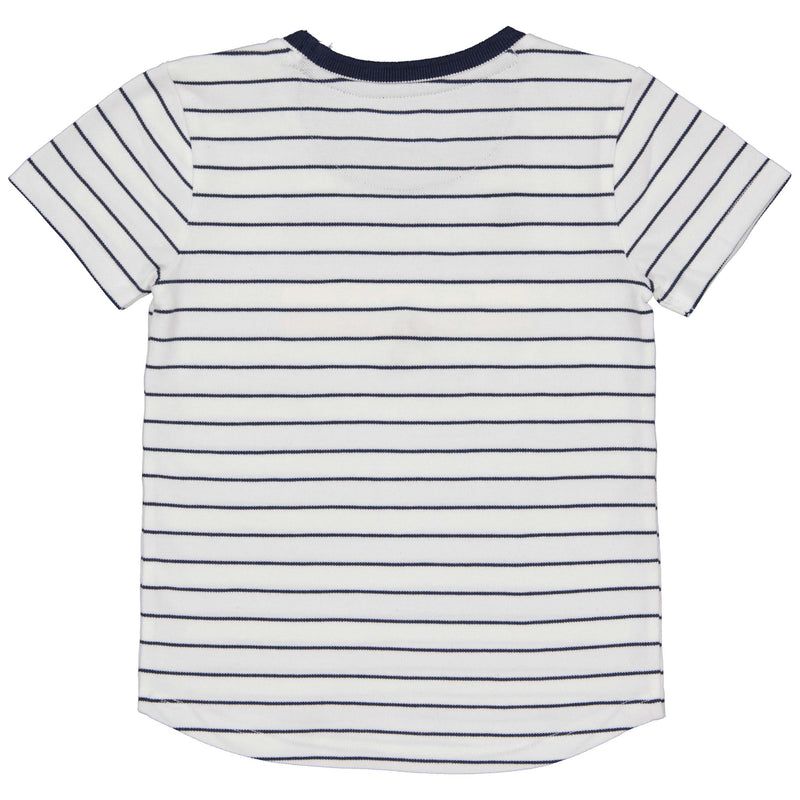 Poloshirt | AOP Blue Stripe