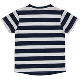 SHORTSLEEV | AOP Blue Stripe