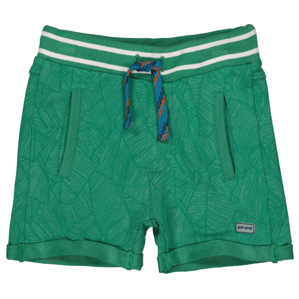 SHORTS | AOP Green Leaves