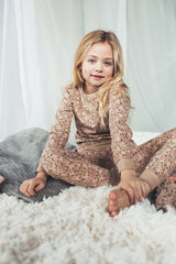 PYJAMA | AOP Brown Flower