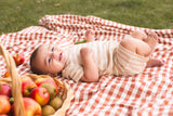 Broek Beige gestreept | AOP Sand Stripe