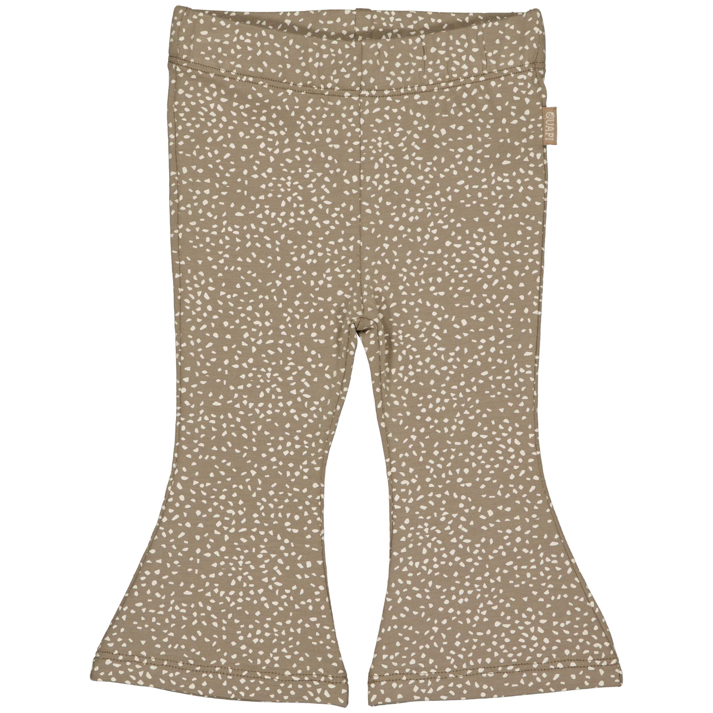 Flairbroek zandkleurig met stippen | AOP Sand Dot