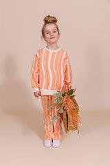 SWEATER | AOP Orange Graphic