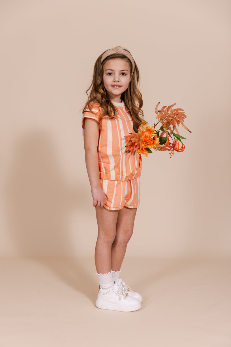 SWEATER | AOP Orange Graphic