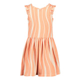 DRESS | AOP Orange Graphic