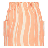 SKIRT | AOP Orange Graphic