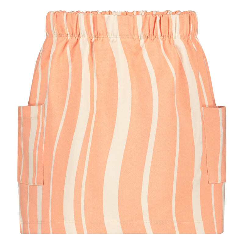 SKIRT | AOP Orange Graphic