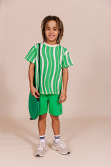 SHIRT | AOP Green Graphic