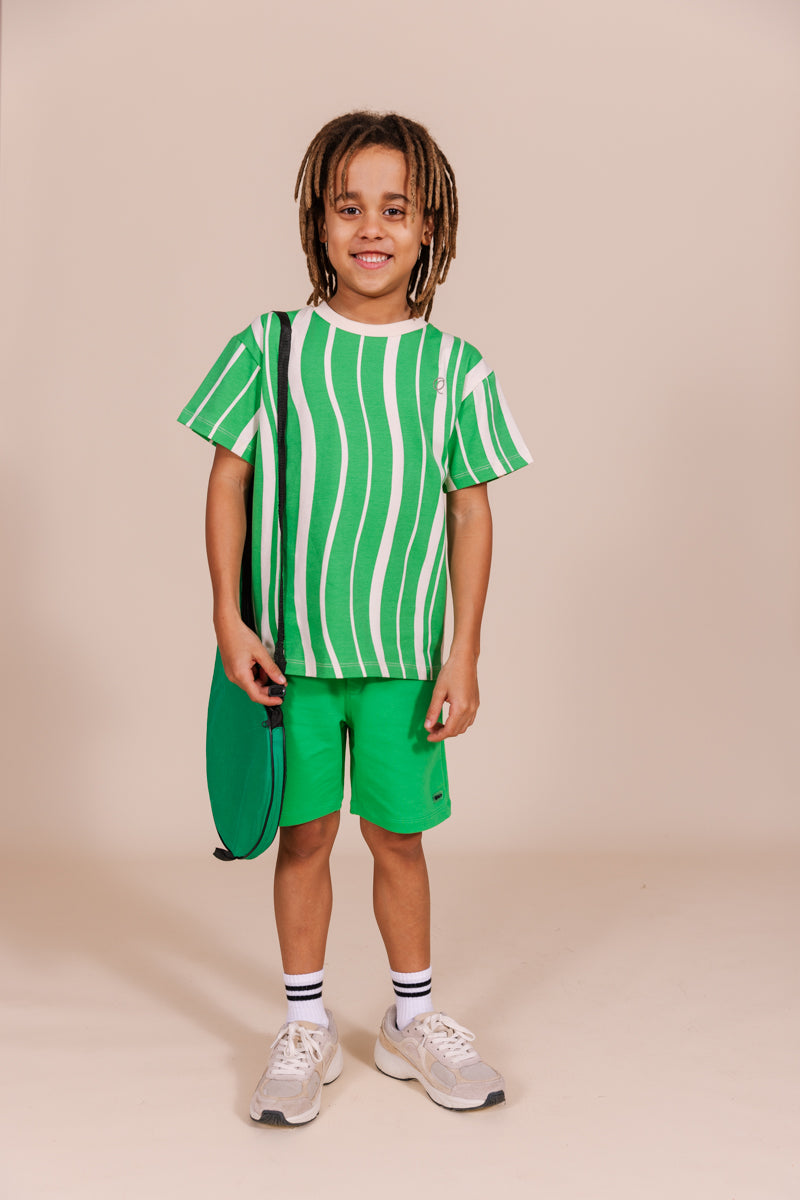 SHIRT | AOP Green Graphic