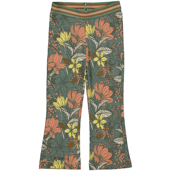 FLAIRPANTS | AOP Green Flower