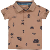POLO | AOP Sand Graphic