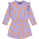 DRESS | AOP Purple Graphic