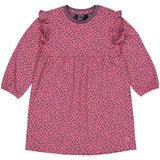 DRESS | AOP Hot pink dot