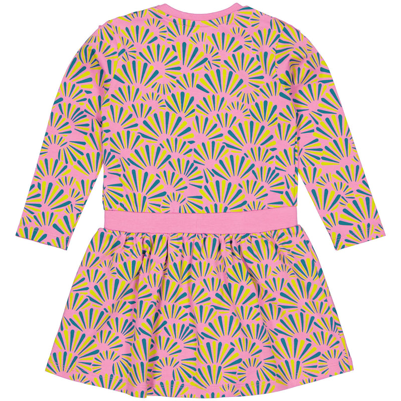 DRESS | AOP Pink Leaves