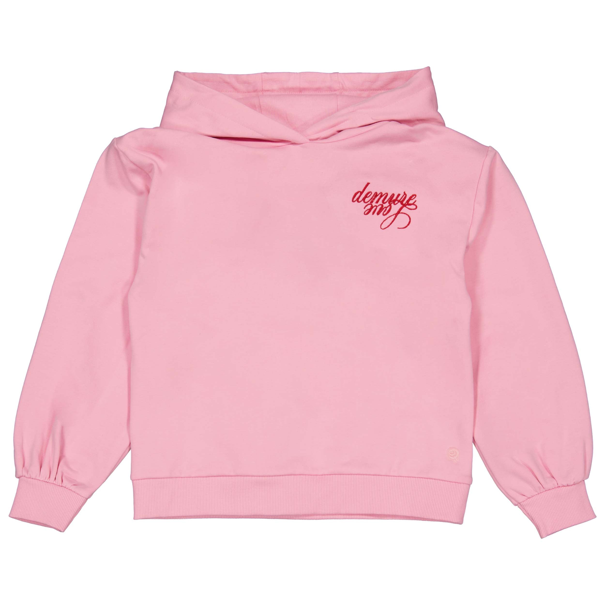 Hooded sweater roze | Candy Pink