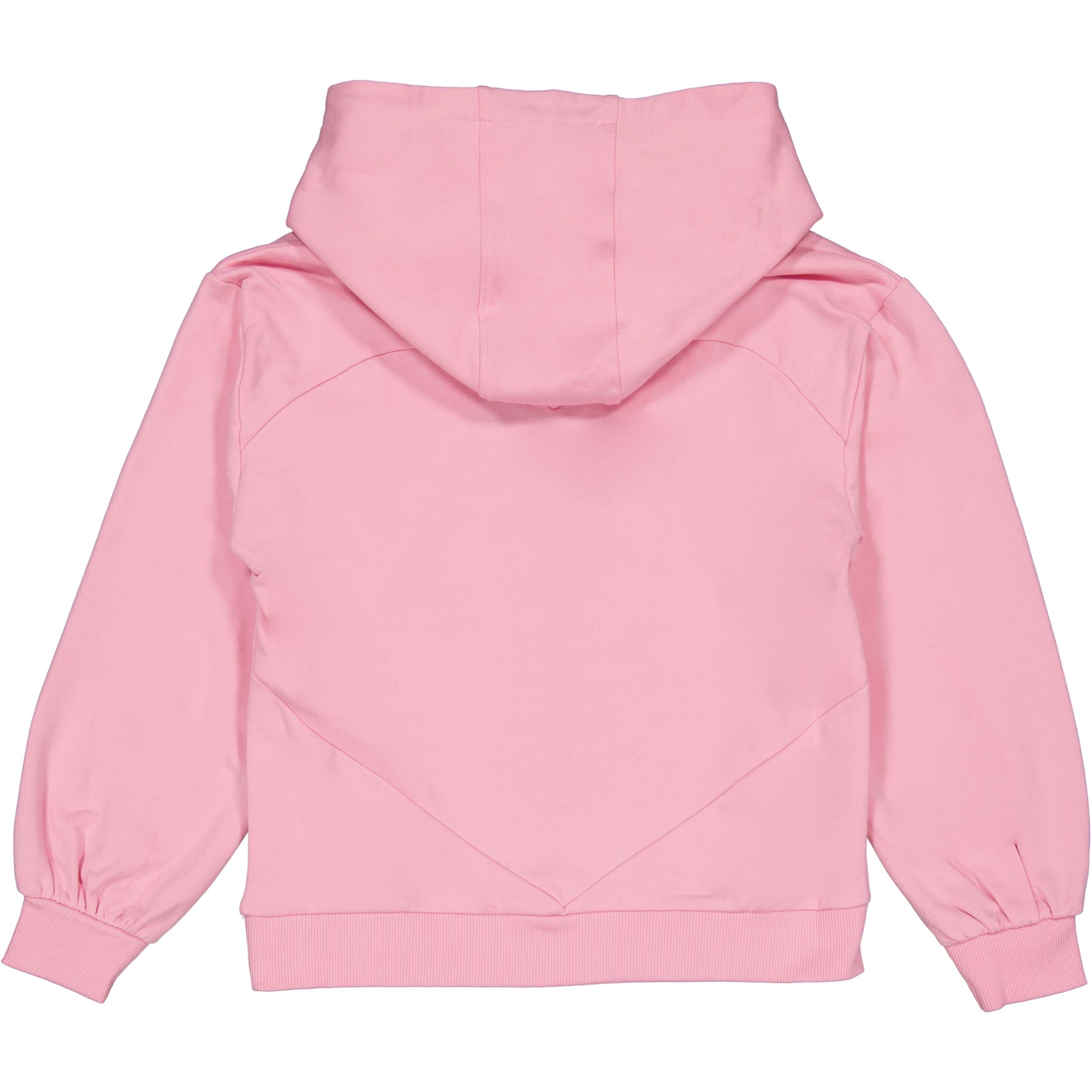 Hooded sweater roze | Candy Pink